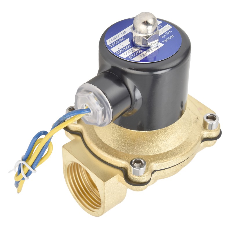 Normally Closed Solenoid Valve Brass Direct Acting Diaphragm Controlling Device