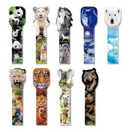 Generic CEIEC3D 3D Animal Ruler Bookmarks, Perfect Gift for Birthdays, Christmas, Mother's Day, Father's Day, Valentine's Day, Teacher Appreciation