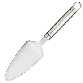 Professional Stainless Steel Short Oval Handled Cake Server