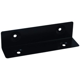 DAIDOHANT 10103224 (Reinforcement Hardware) 1x4 Support L-Shaped Angle Small 1x4 (One By) Support [Black Cation] 14A1-BK 10P (10 Pieces)