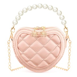 BTHRORO Handbags Children's Princess Mini Bag Cute Crossbody Purse Shoulder Bag for Children Girls, red