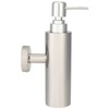 Wall Mounted Home Bathroom Stainless Steel Round Manual Hand Liquid