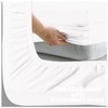 Easy Care Deep Fitted Sheets Double Bed, Breathable & Lightweight