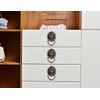 GDQLCNXB Pull Handle Metal Lion Headfor Drawer Dresser Knobs Pull