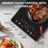 Portable Electric Cooktop GTKZW, 1800W Single Stove Burner Hot Plate