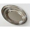 3 Pc. Stainless Steel Oval Serving Set 14 In, 16