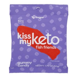 UD_Kiss My Keto-Case of 6 1.76 oz Keto Gummy Fish Friends Candy