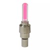 MSP Pink / Red Firefly Valve Stem Light for Bike & Scooter