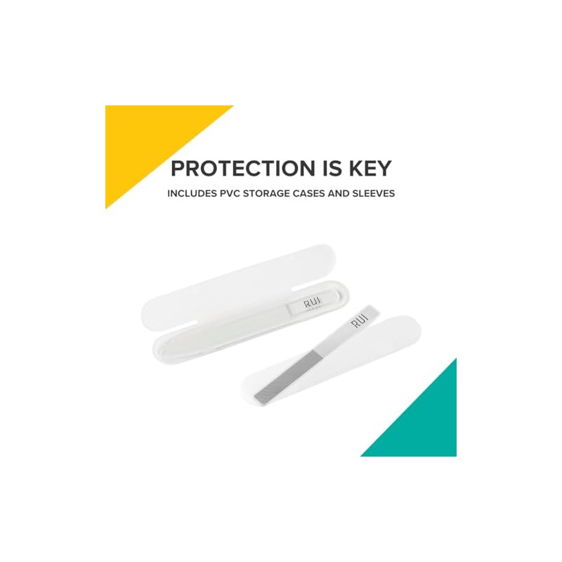 Rui Smiths CarbonConscious Glass Nail File & Nano Glass Buffer