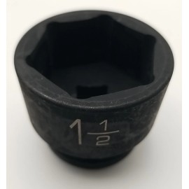 DeWALT 1/2" Drive 6 Point 1-1/2" Standard Impact Socket 17-234 Brand New