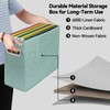 ComfortKeeper 4 Packs Letter Size File Organizer, File Folders Organizer,