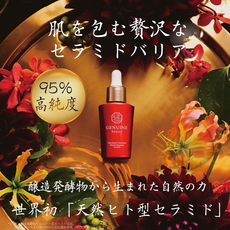 Genuin Beauty Gloss Barrier® Natural Human Type Ceramide from Soy