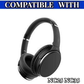 YunYiYi NC25 NC35 Ohrpolster Ohrpolster Ersatz kompatibel mit Srhythm NC25 NC35 Noise Cancelling Kopfhörer Reparaturteile
