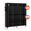 CASAMAYA Portable Closet, 54.3 Inch Large Capacity Wardrobe Closet with