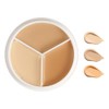 UNYOKE Concealer Stains Makeup Lasting Effect, 3 Color Concealer, Coverage,