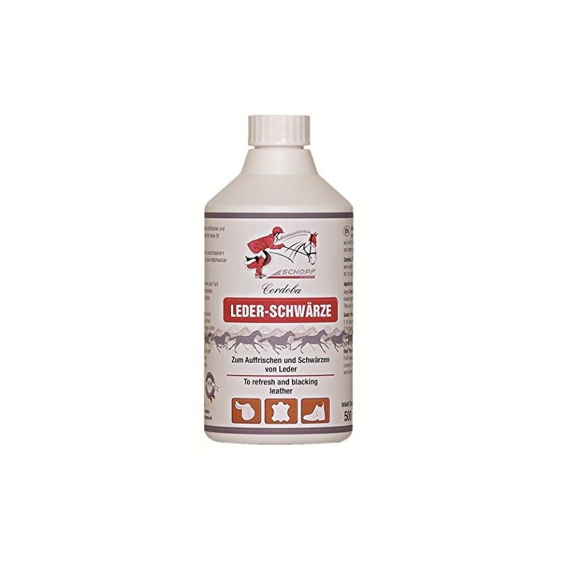 Schopf Riders Cordoba Leather Black - 250ml