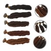 DOITOOL 5PCS Curly Doll Wig Wefts for DIY Doll Hair