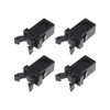 Pack of 4 Plastic Locking Locks for Trash Can with
