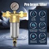 Backwash Filter, Water Filter, Reusable Water Prefilter, Sediment Water Filter,