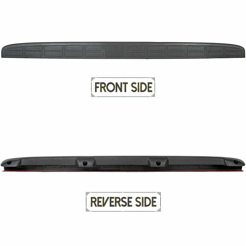 Protector superior moldeado tapa alerón puerta trasera para 99-06 Silverado