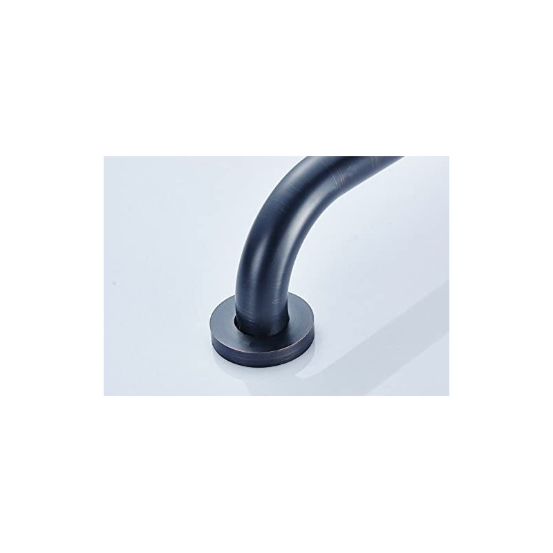 9-Inch Grab Bar for Hotel/Motel/Home Shower Safety, Solid Brass, Oil