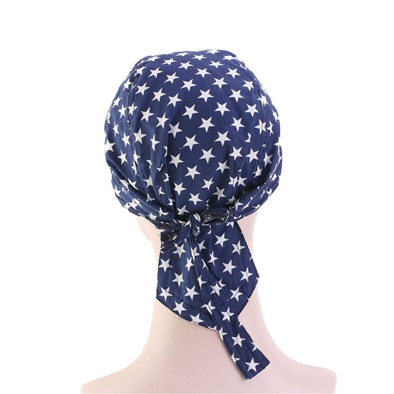 Qianmome Durag - Gorro de algodón para motociclista, diseño de