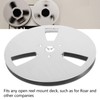 Empty Tape Spool, 7 Inch Open Spool, Audio Aluminium Rewind
