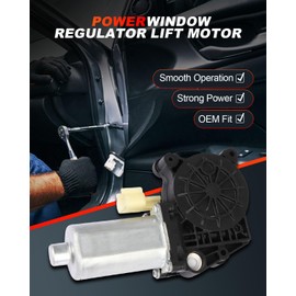 cciyu Front Right Power Window Lift Motor Compatible for 2005 for Dodge Magnum,2002-2008 for Dodge Ram 1500,2003-2005 for Dodge Ram 2500,Passenger Side Replace# 742-441