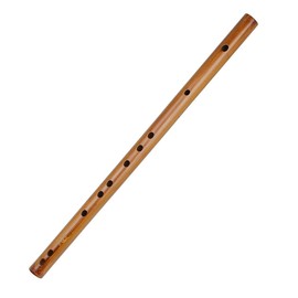 EXCEART Wooden Piccolo Flute - Wood Music Instrument Trumpet Traditional Chinese Musical Instruments Birthday for Beginners (Key F)