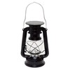 Maruwa Boeki Solar LED Premium Lantern, Black, Size (W x