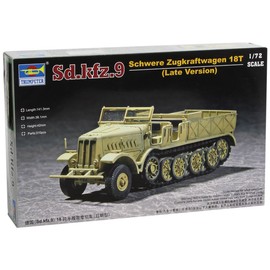Trumpeter 07252 Modellbausatz Sd.Kfz. 9 schwerer Zugkraftwagen 18t Type F3