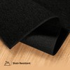 Furnish my Place Modern Indoor/Outdoor Solid Black Rug, Modern Area