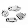 HALLEBEADS 2 Sets Stainless Steel Spring Clasps Cuban Link Clasp