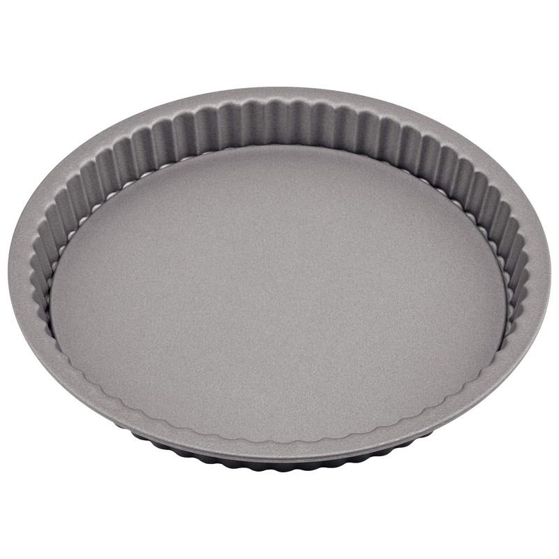 Judge Everyday JDAY74 Non Stick Round Flan Tin, Loose Base,
