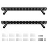 2pcs Floating Shelf Bracket Heavy Duty Hidden Metal Brackets for
