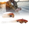 PVC Artificial Simulation Soft Squid Jig Shape Luminous Lure Fish