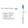 JINSHIGAO Animal Microchip 134.2KHz FDX-B 20 Pack ISO11784 ISO11785 ICAR