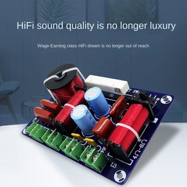 Haptufer 3-Way HiFi Speaker Frequency Splitter Cross Filter HiFi Distributor DIY Ktv Stage Car Audio Woofer Speaker Filter