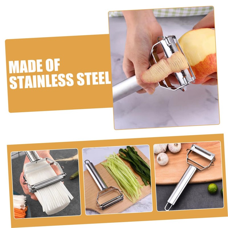 BIUDECO Multifunctional Fruit Peeler Tool Vegetable Ginger Peeler Lightweight Portable