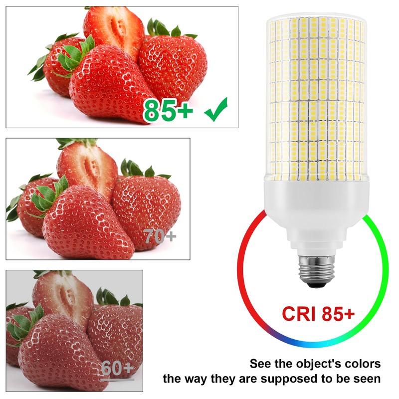RIUVAO 800W Equivalent LED Corn Bulb, Led Corn Light Bulbs