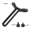 Long Lens Support Bracket, 22‑71.5mm Height Adjustable Double Wheels Y