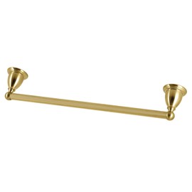 Kingston Brass BA1752BB Heritage 18-Inch Towel-Bar, Brushed Brass