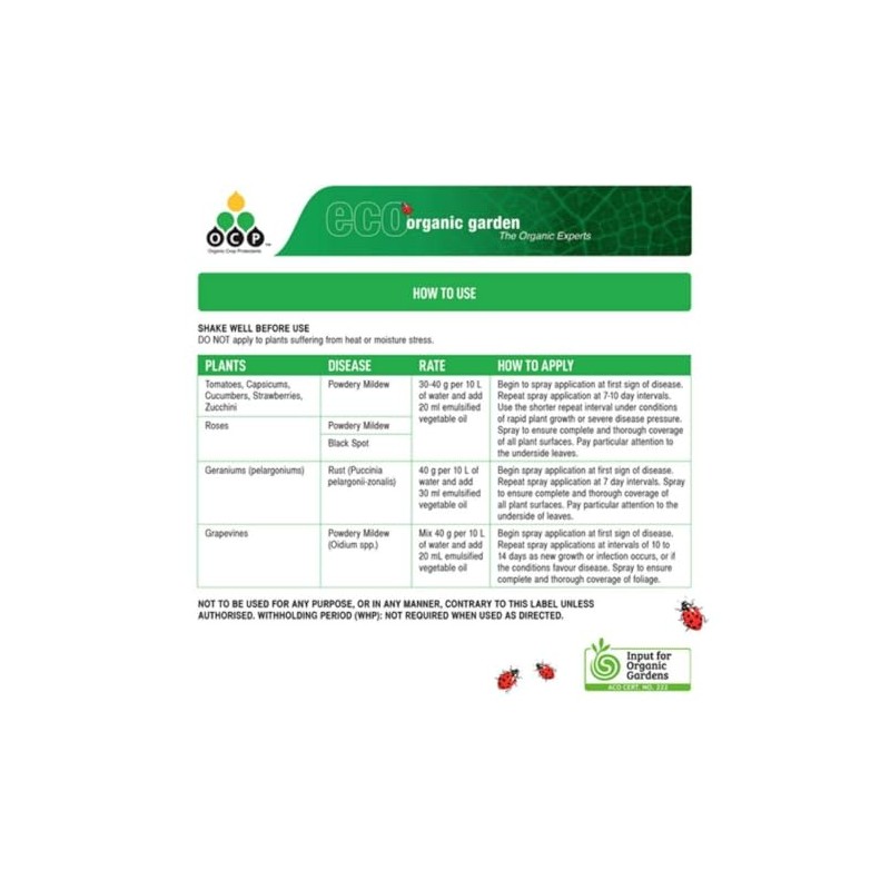 Eco Fungicide Powder 500g