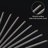 stonylab Glass Stirring Rods, 300 mm Long Borosilicate Glass Rods