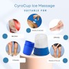 CryoCup - Set of 2 Blue Ice Massage Tools