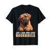 Dog Boerboel T-Shirt, black