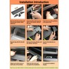 TACORBO Glove Box Organizer Compatible with RAV4 2025 2024 2023