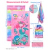 MintiMango Mermaid Kids Microfiber Beach Towels 60"x30" for Kids Girls