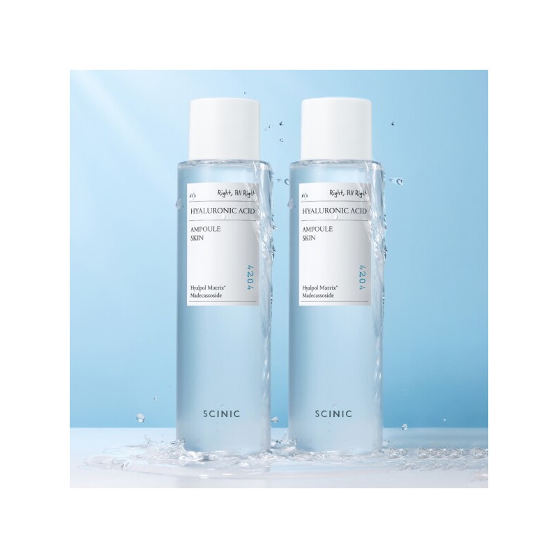 SYNIC 싸이닉 히아루론산 앰플 스킨 300ml 2개 CYNIC Hyaluronic Acid