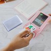 Kuyaehe 2 Pack Transparent Plastic Wallet Insert Credit Card Holder,